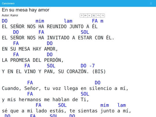 cancionero/resources/canciones/en-su-mesa-hay-amor screenshot