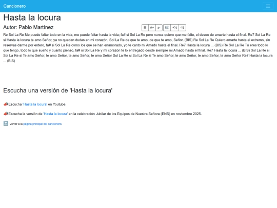 cancionero/resources/canciones/hasta-la-locura screenshot