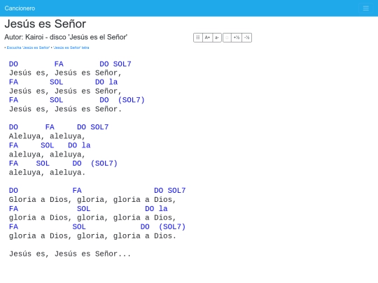 cancionero/resources/canciones/jesus-es-senor-kairoi screenshot