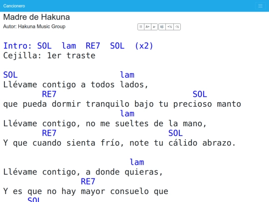 cancionero/resources/canciones/madre_de_hakuna screenshot