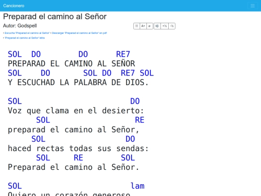 cancionero/resources/canciones/preparad-el-camino-al-senor screenshot