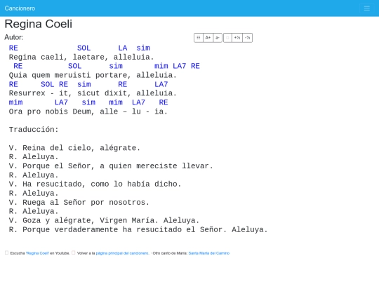 cancionero/resources/canciones/regina_coeli screenshot