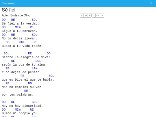 cancionero/resources/canciones/se-fiel-brotes-de-olivo screenshot
