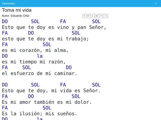 cancionero/resources/canciones/toma_mi_vida screenshot