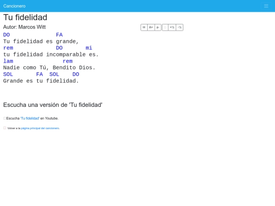cancionero/resources/canciones/tu_fidelidad screenshot