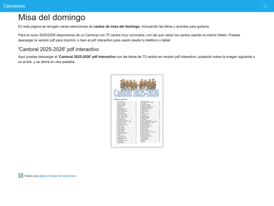 cancionero/resources/pages/misa-del-domingo screenshot