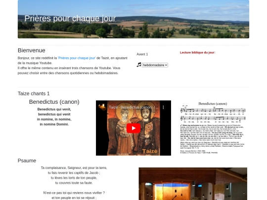 taize/priere-de-taize screenshot