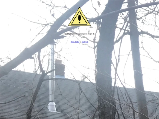 warning screenshot