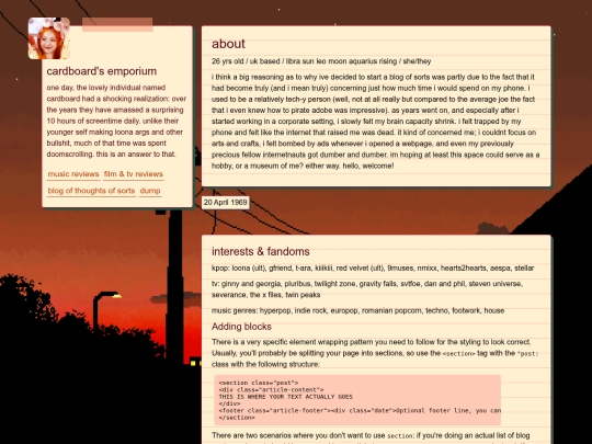 index screenshot