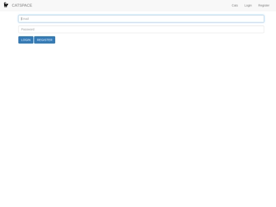 login screenshot