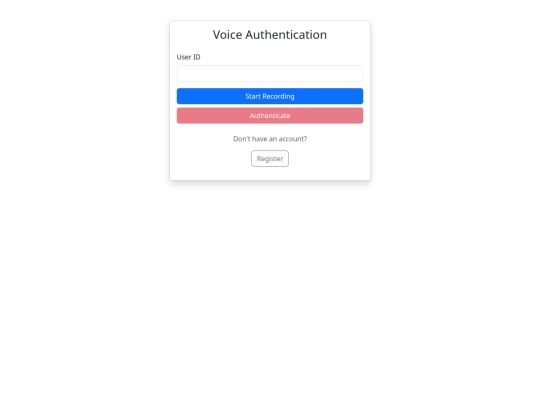 login screenshot
