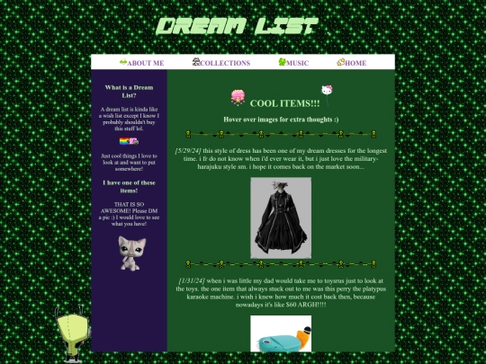 DREAMLIST screenshot