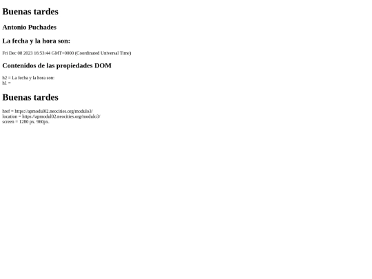 modulo3 screenshot