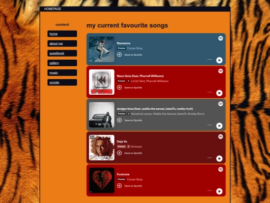 music screenshot