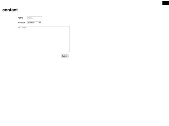contact screenshot