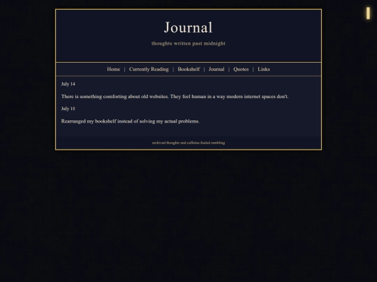 journal screenshot