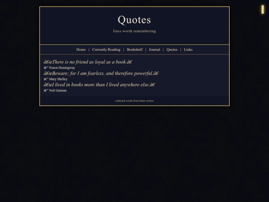 qoutes screenshot
