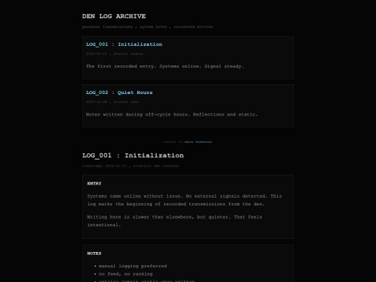 test screenshot