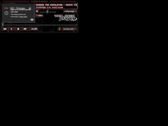 webdeck-player screenshot