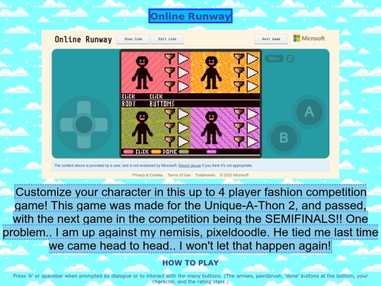 GAMES/runway screenshot