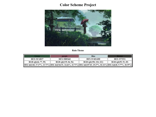 color-scheme screenshot