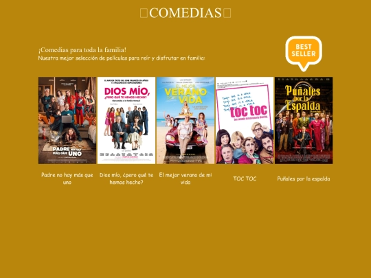 Prácticas/Práctica 11/comedias screenshot