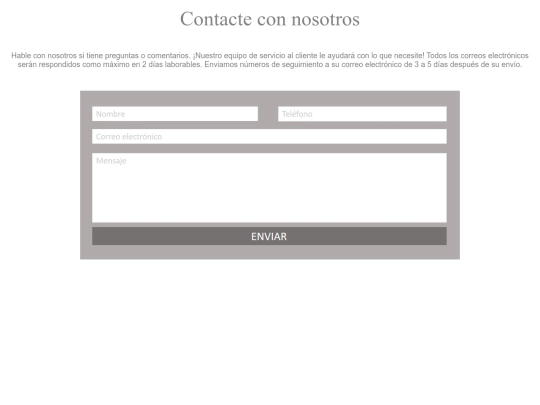 Proyecto/Contacto/contacto screenshot