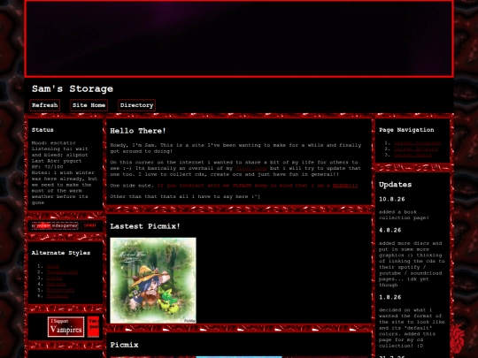 test screenshot