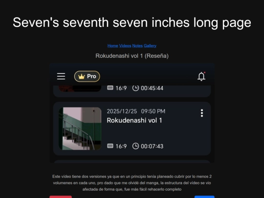 notes screenshot