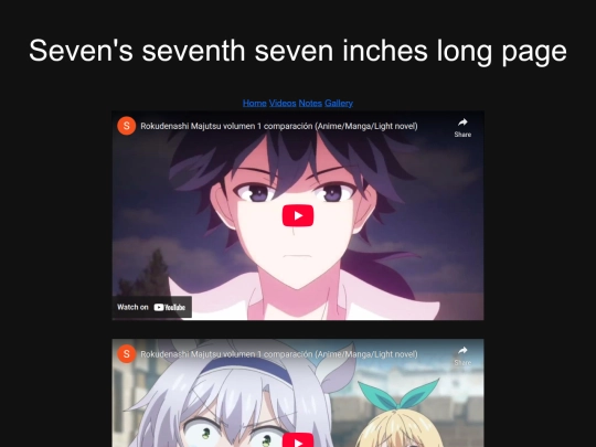 videos screenshot