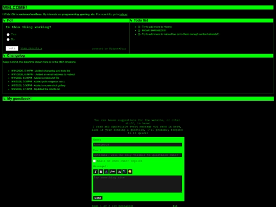 home screenshot