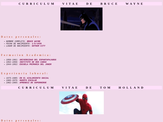 curriculum screenshot