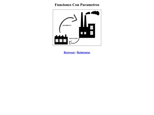 funcionconparametros screenshot