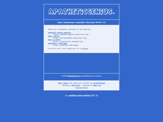 members screenshot