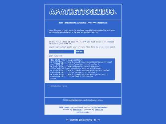 ringcode screenshot