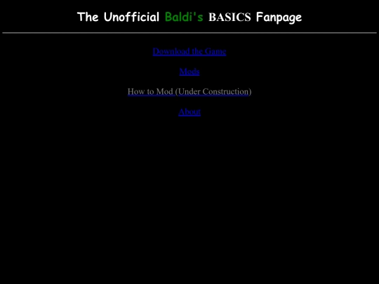 homepage screenshot