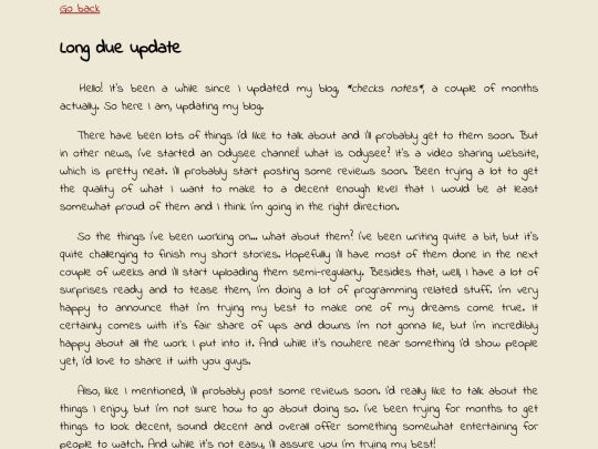 Articles/long-due-update screenshot