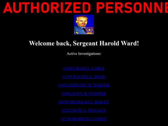 officerhward screenshot