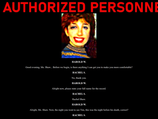 rachel screenshot