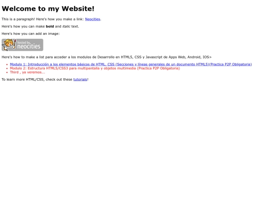 index screenshot