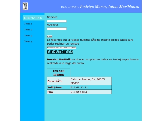 index screenshot