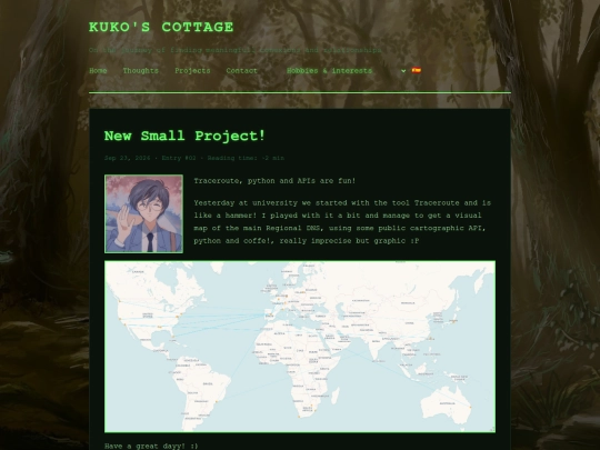 two screenshot