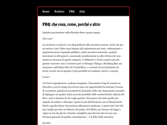 faq screenshot