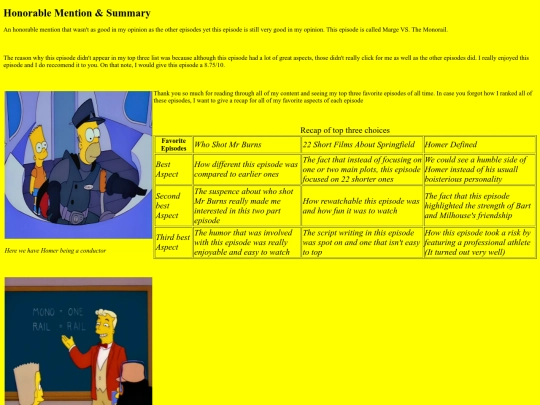 HonorableMentionConclusion screenshot