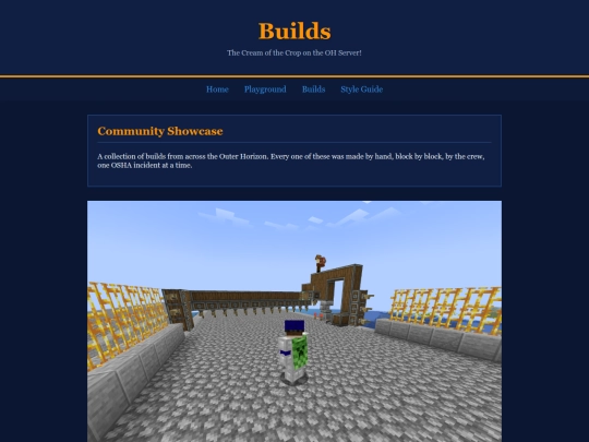 builds screenshot