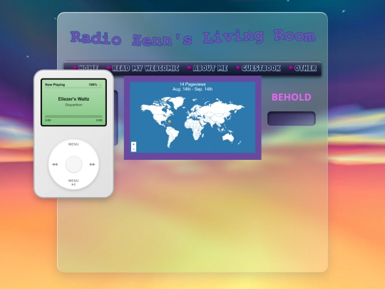 Guestbook screenshot