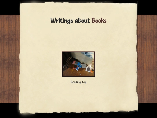 writings/books screenshot