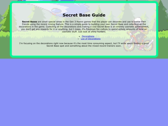 gen3/rse/secret_base/home screenshot