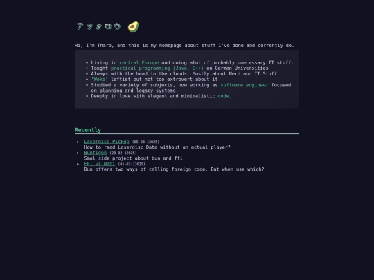 index screenshot