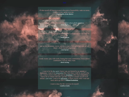 darkacademiaquotes screenshot